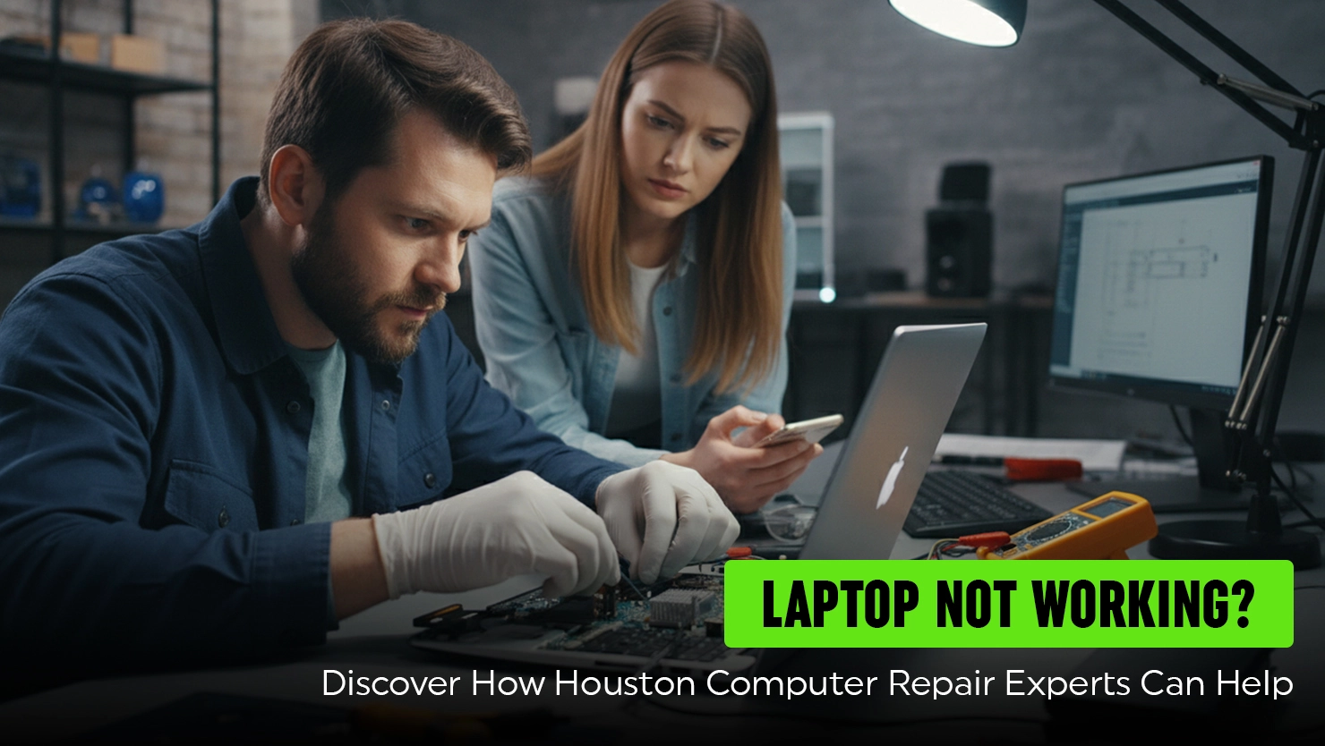 Laptop Not Working? Here’s How Houston Computer Repair Experts Can Help