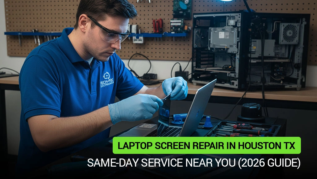 laptop screen repair houston
