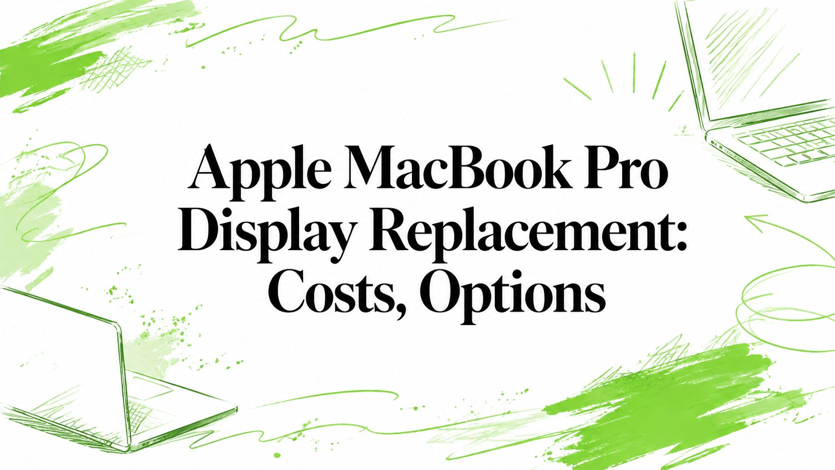 Apple MacBook Pro Display Replacement: Costs, Options
